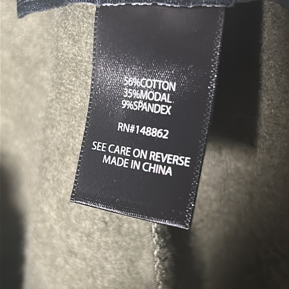 NWT TORRID Olive Green Cozy Fleece Flare Sweat Pants Size 0/Large - Picture 7 of 11